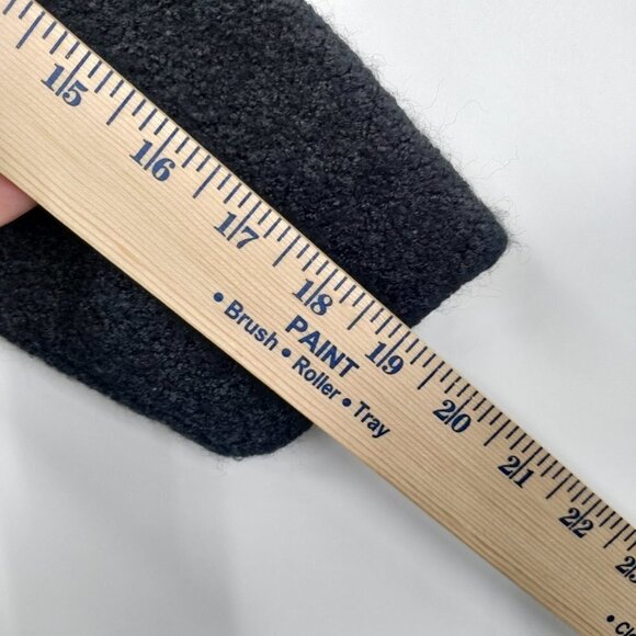 Brandy Melville Open Front 3/4 sleeve Cropped Cardigan Sweater OS Women Black - Picture 6 of 7